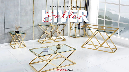 Soldes d’Hiver Dekoflix : Offrez à Votre Intérieur Luxe et Confort à Prix Réduit