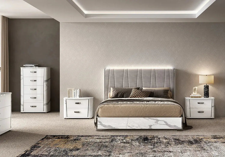 Anna White Bedroom - Luxe & Élégance - Design Italy