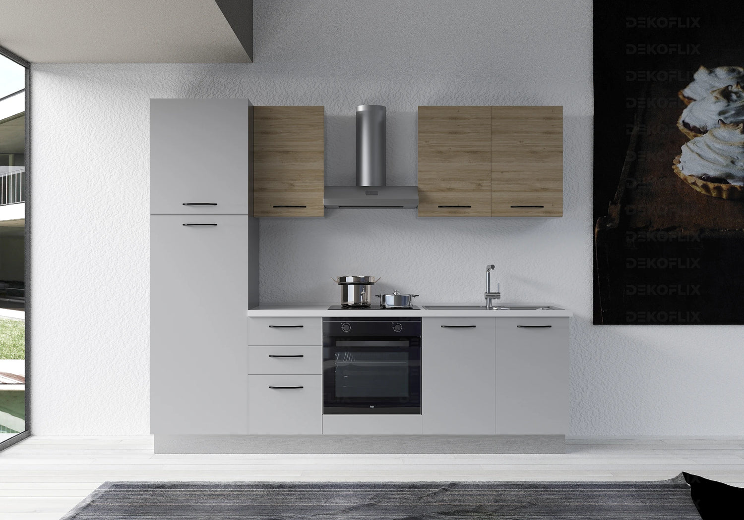 Cuisine pas cher avec électroménager DEKOFLIX.COM