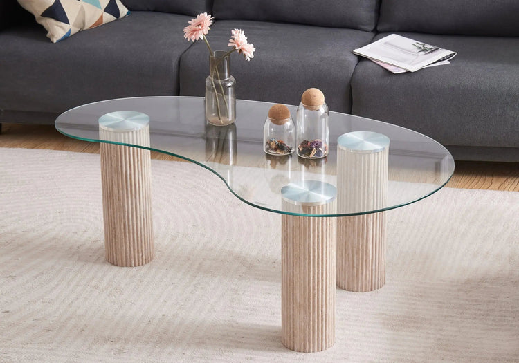 Table-basse-verre-Légèreté-et-transparence DEKOFLIX