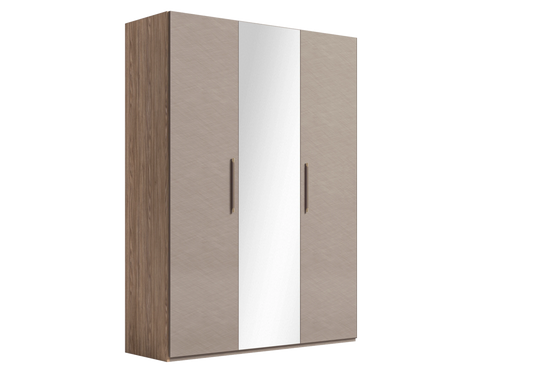 Armoire Miroir Bois Corde Chambre – Armoire Italienne Nora