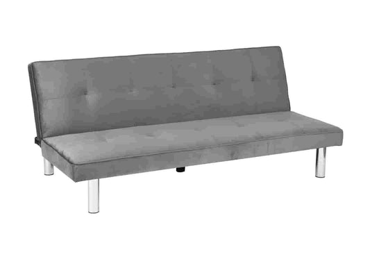 Banc convertible chromé anthracite ANTHA - DEKOFLIX