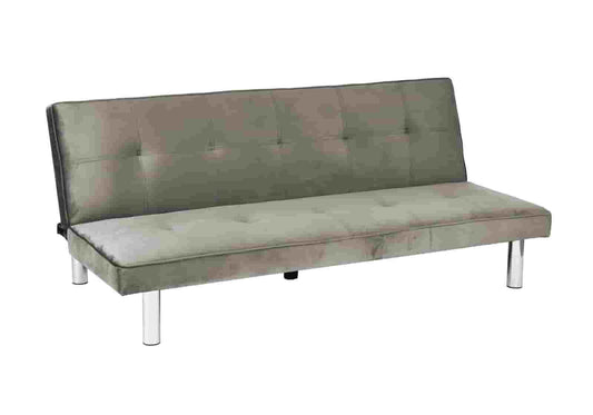 Banc convertible taupe chromé ANTHA - DEKOFLIX