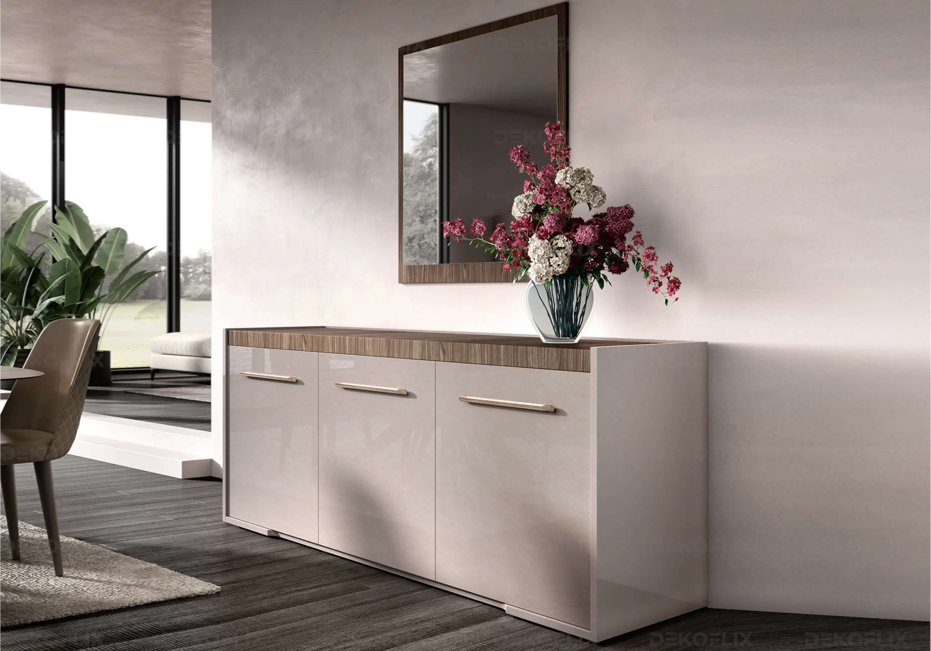 Menu Rnora Buffet Buffet Nora Bois Sesign | Rangement Chic Italien | DEKOFLIX