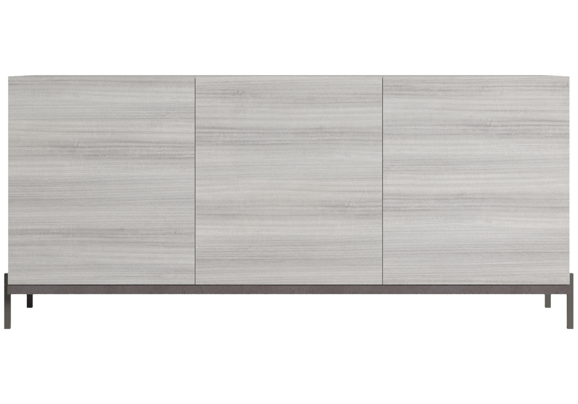 Buffet Gris Argent, Élégance Contemporaine Mia - Collection Mia - DEKOFLIX