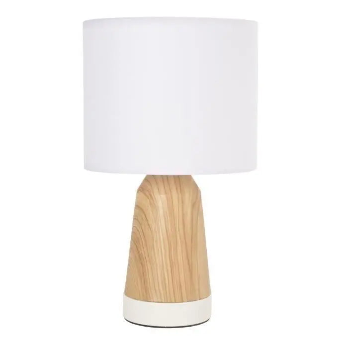 COREP Lampe touch Baltik - Blanc et naturel Corep