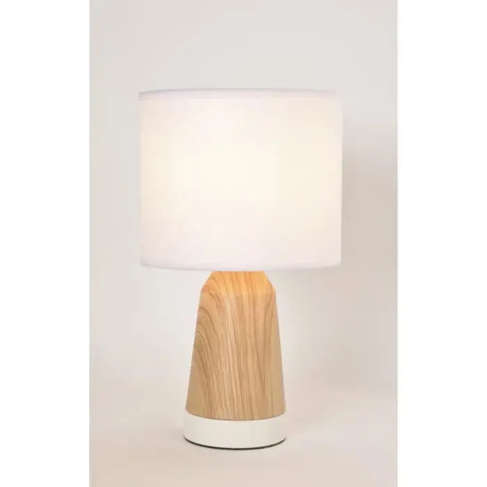 COREP Lampe touch Baltik - Blanc et naturel Corep