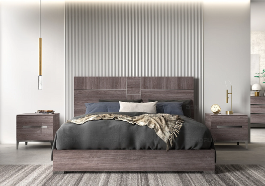 Cadre de Lit Design Italien – Viola en Orme Status