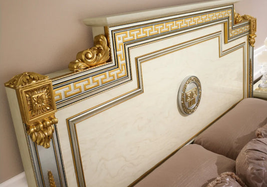 Chambre complète italienne armoire 6 portes - Liberty