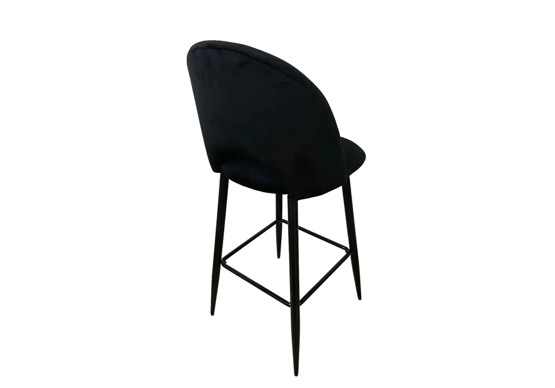 Chaise de bar noire GRETUS (lot de 4) New Design