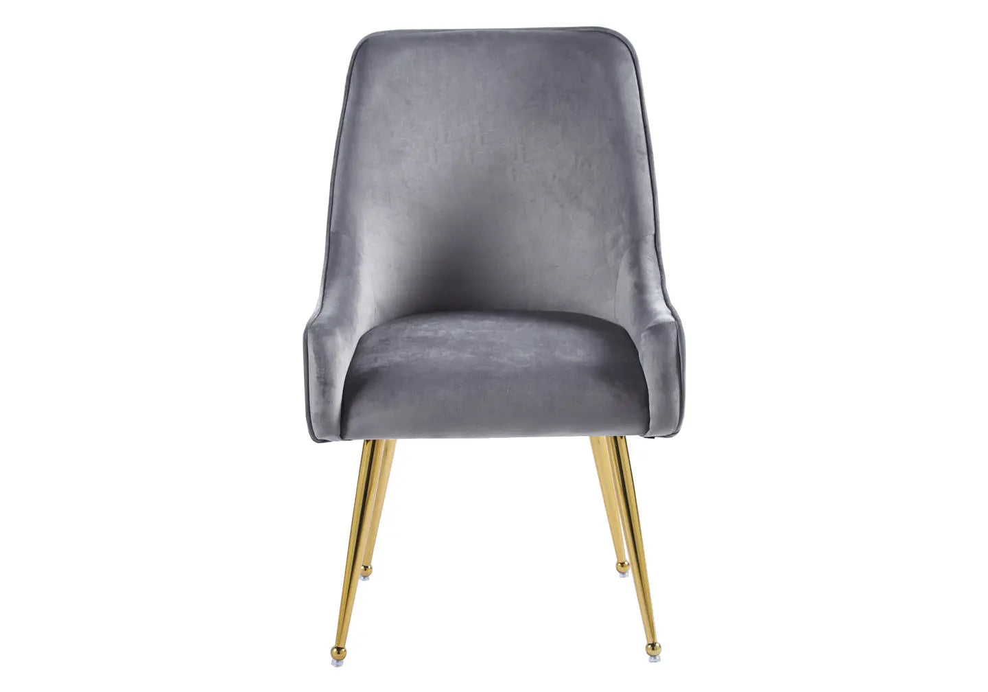 Chaise poignée dorée anthracite OPUS (Lot de 2) New Design