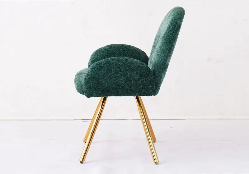 Chaises dore velours vert MIMI New Design