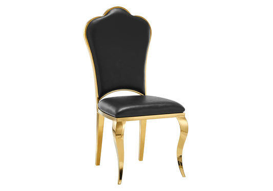 Chaises gold baroque noir UDO New Design