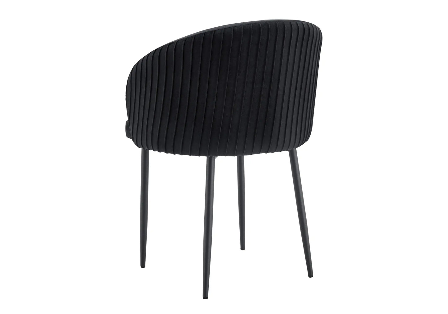 Chaises noir velours noir NESS (lot de 2) New Design