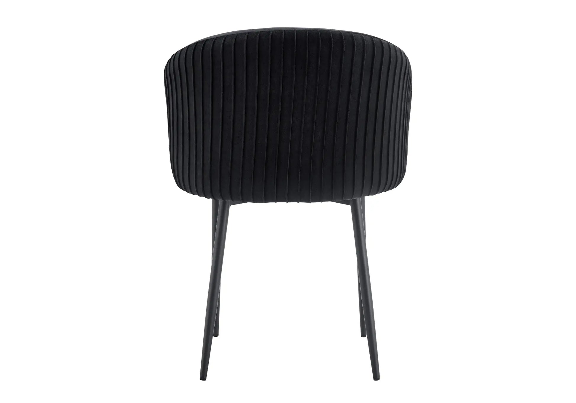 Chaises noir velours noir NESS (lot de 2) New Design