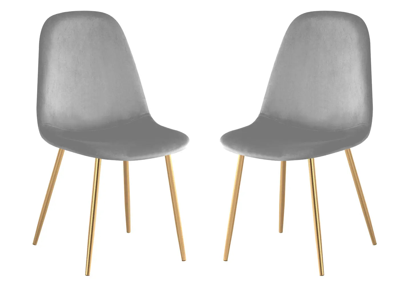 Chaises scandinave dorée argent LOA New Design