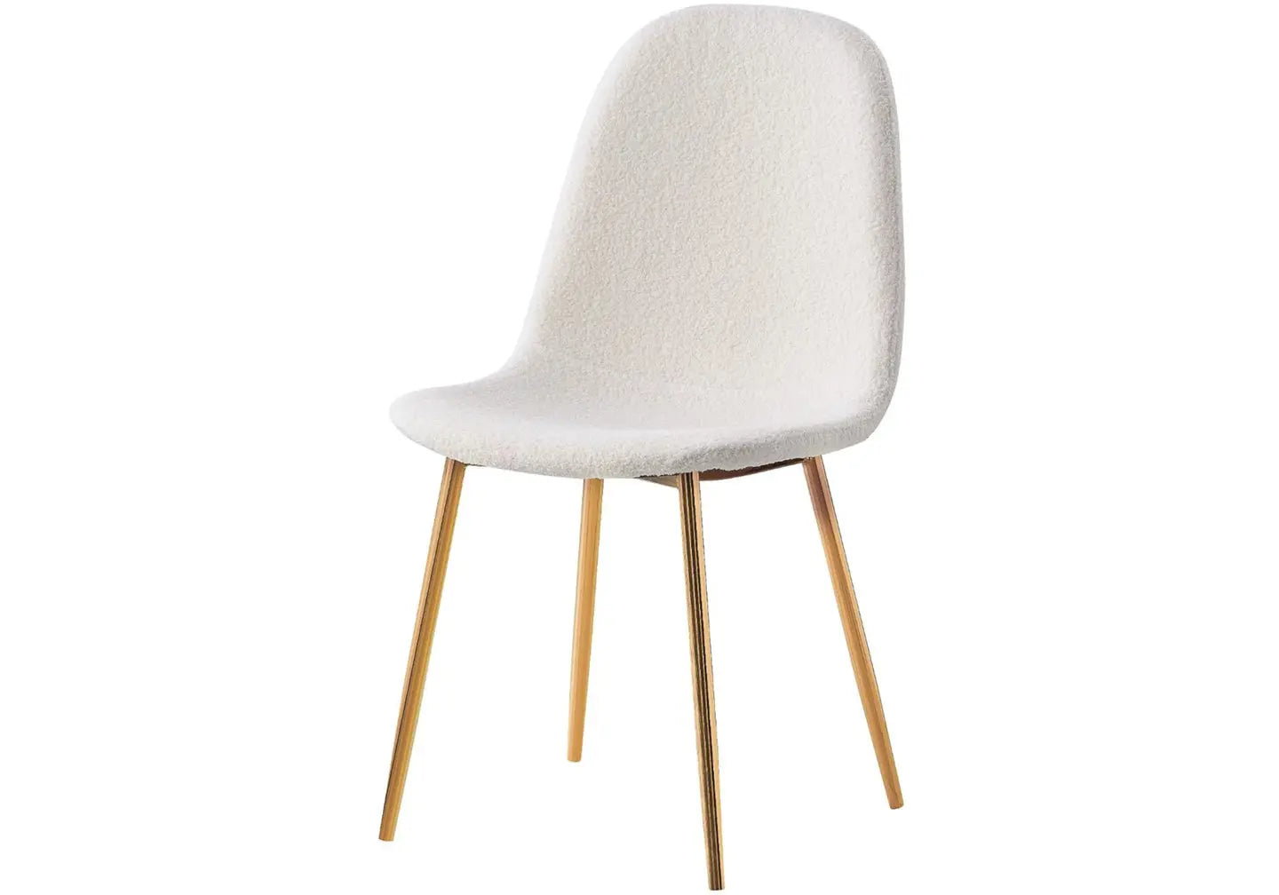 Chaises scandinave dorée doudou LOA New Design