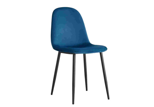 Chaises scandinave noir vert LOA - DEKOFLIX