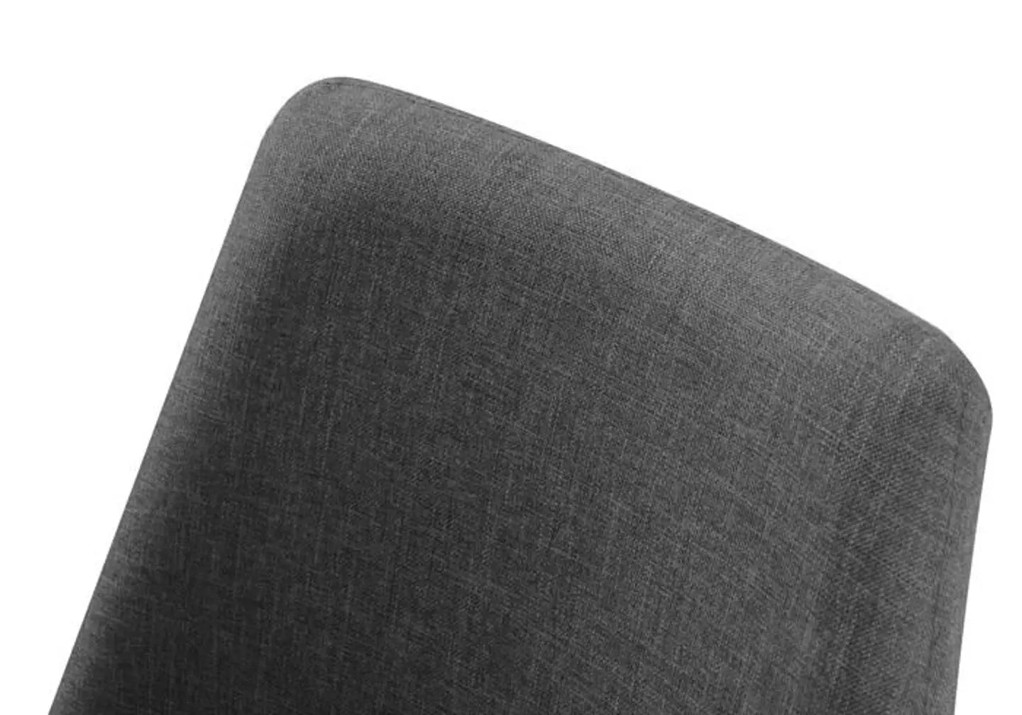 Chaises scandinave tissu gris LOA (Lot de 4) New Design