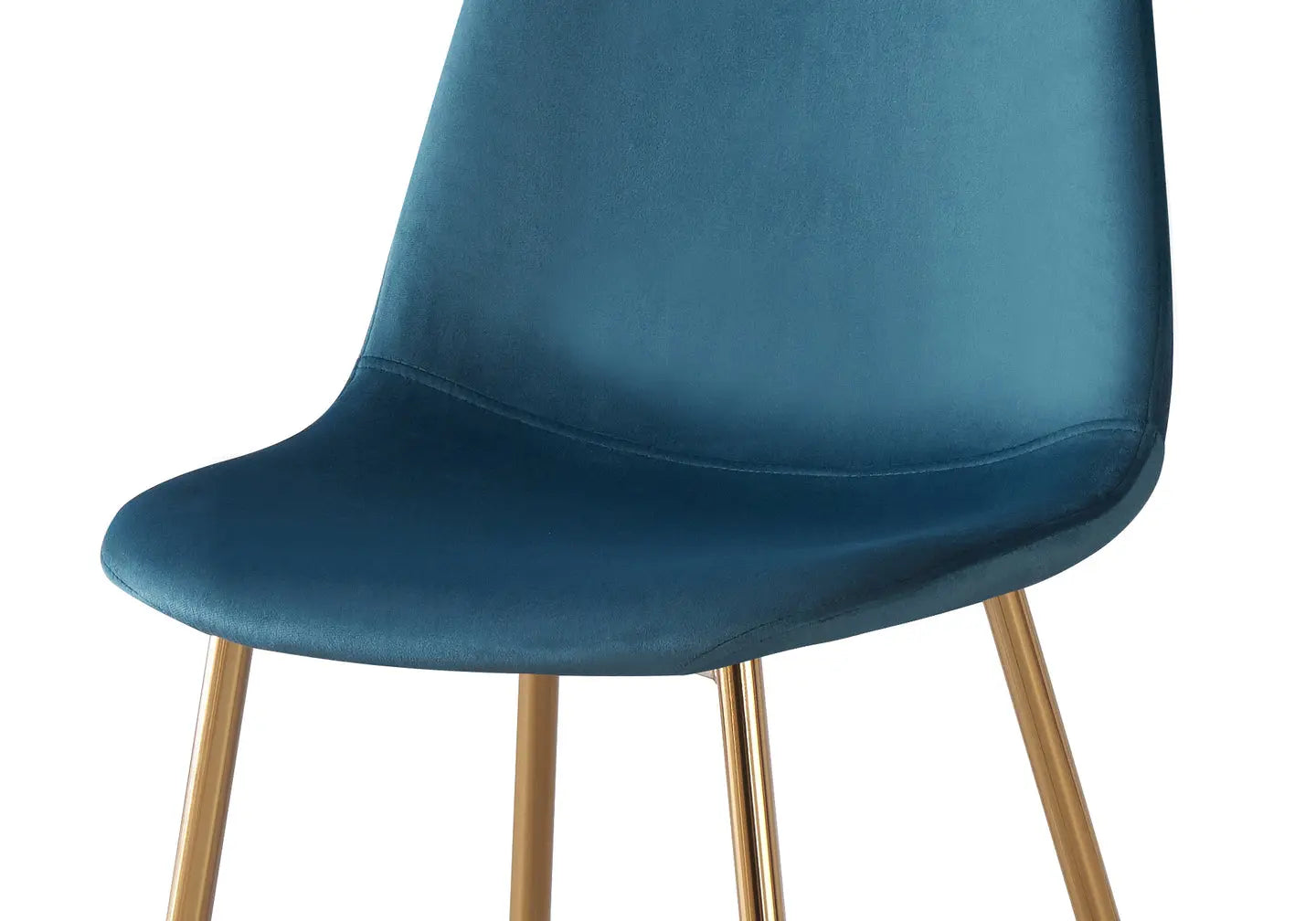 Chaises scandinave velours vert LOA (Lot de 6) New Design