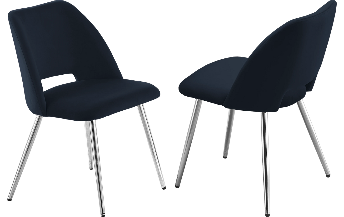 Ensemble table marbre beige et chaises argent – Kara