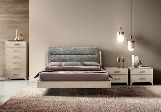 Chambre complète capitonné sable LOLY CG Italy