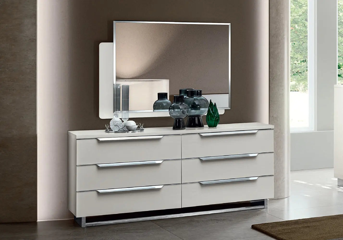 Chambre complète laquée blanc RINA CG Italy