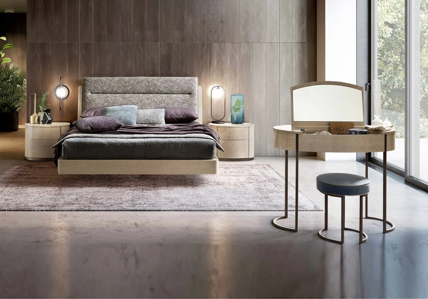 Chambre complète modern sable MIYA CG Italy