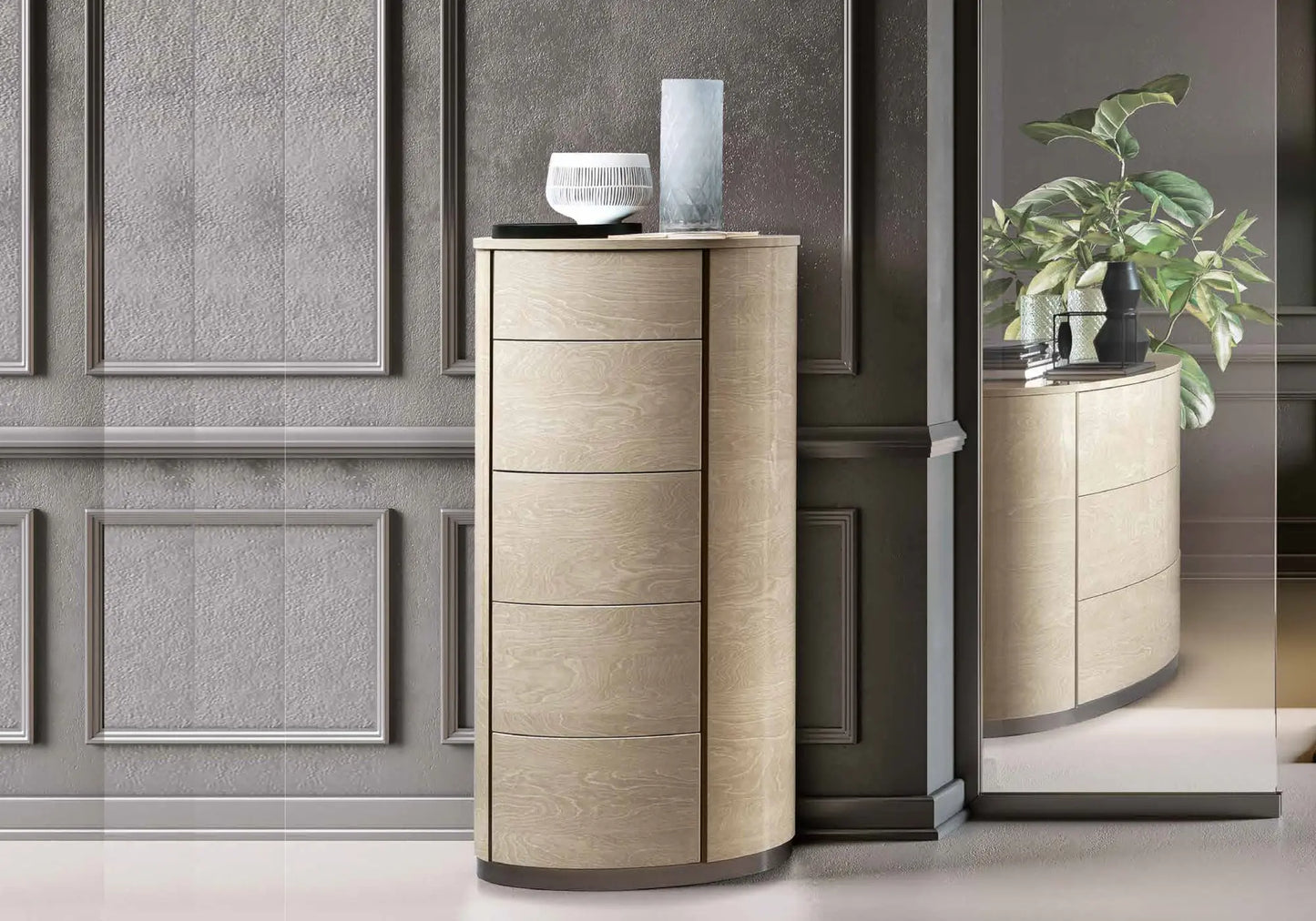 Chambre complète modern sable MIYA CG Italy