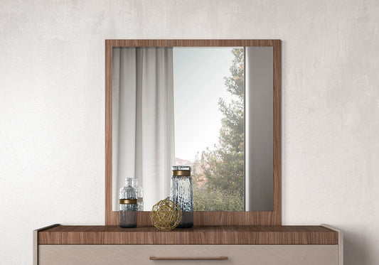 Miroir Nora Élégant en Noyer – Pour Buffet ou Mur Design
