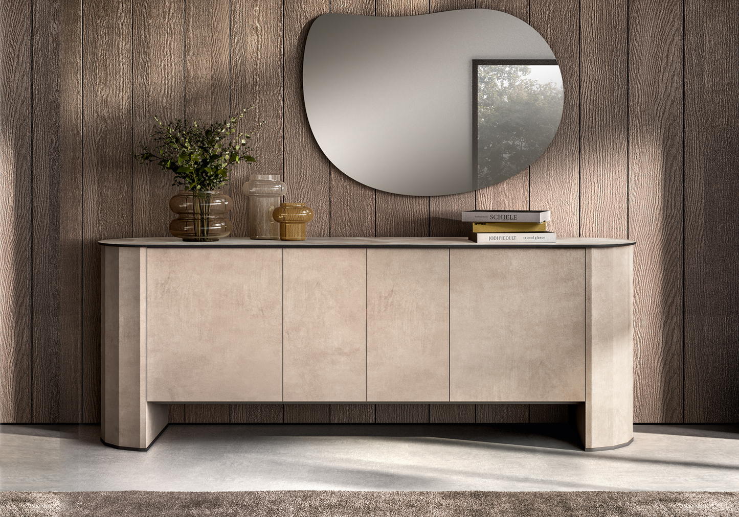 Buffet design italien effet pierre – Dune