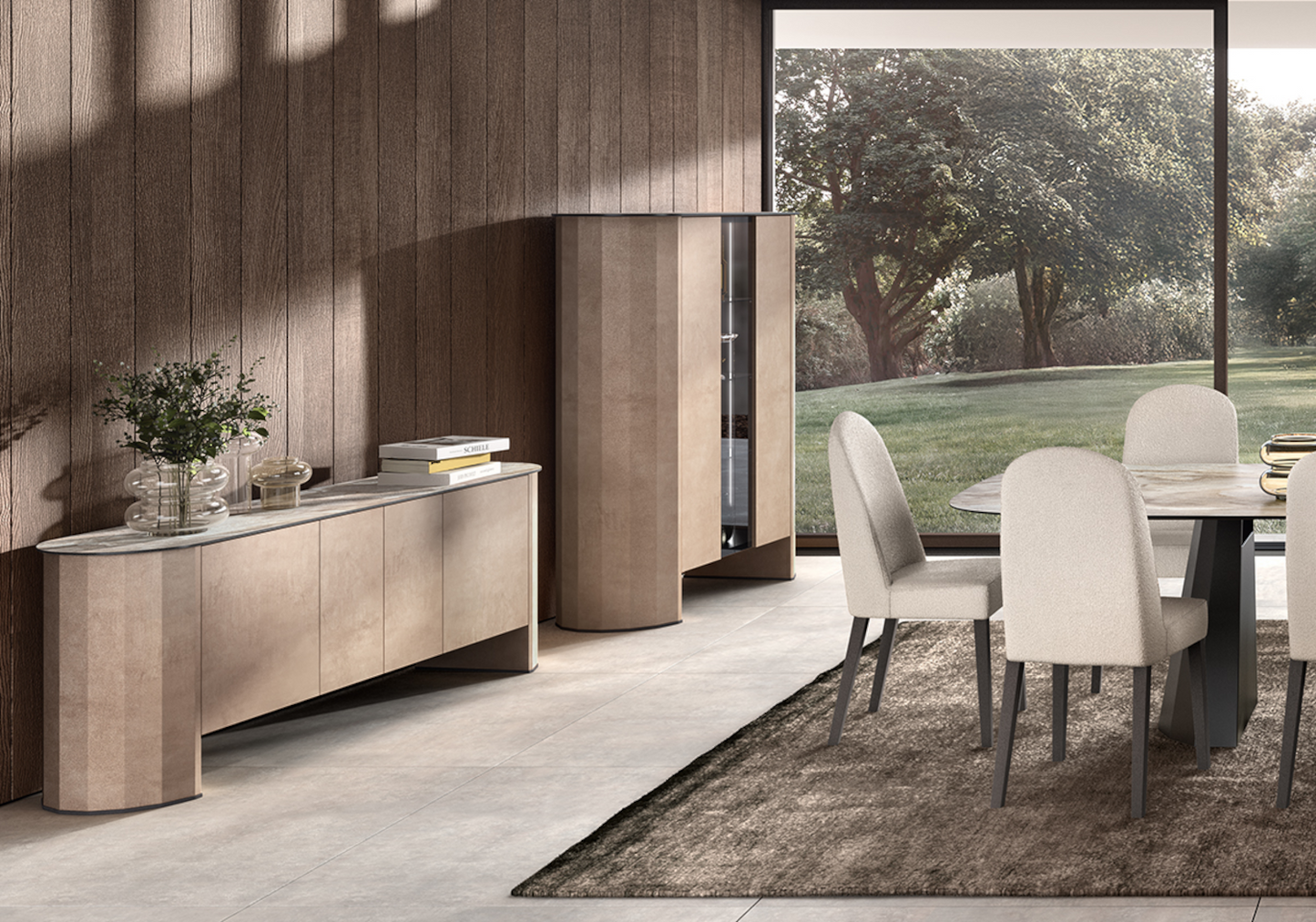 Buffet design italien effet pierre – Dune