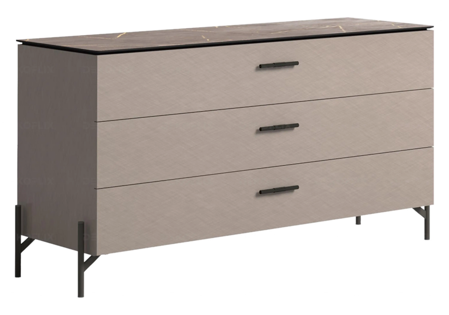 Commode Chambre Moderne – Silvia Style Italien Raffiné Status