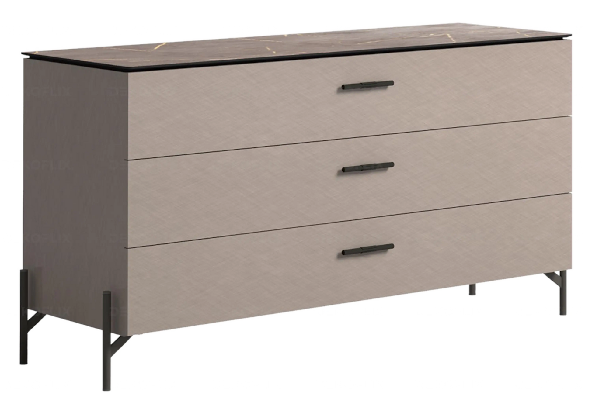 Commode Chambre Moderne – Silvia Style Italien Raffiné Status