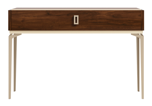 Console noyer avec tiroir – Eva
