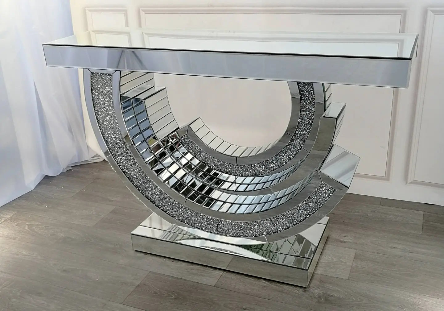 Console miroir design diamant AVA New Design