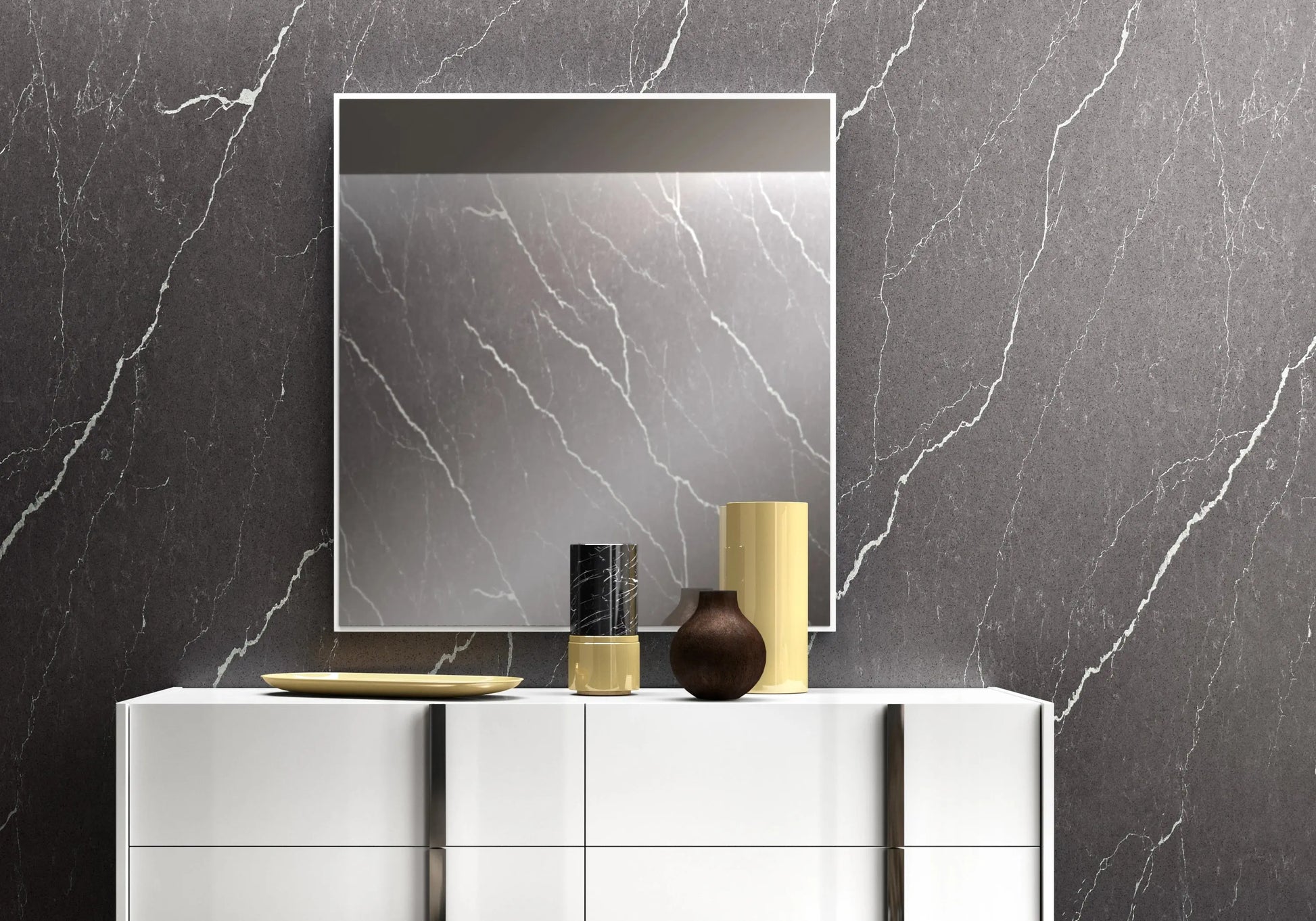 Dream - Miroir de Chambre Design - Élégance et Lumière - Italy DEKOFLIX