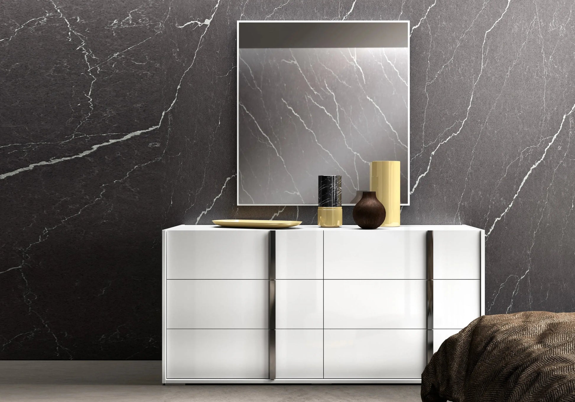 Dream - Miroir de Chambre Design - Élégance et Lumière - Italy DEKOFLIX