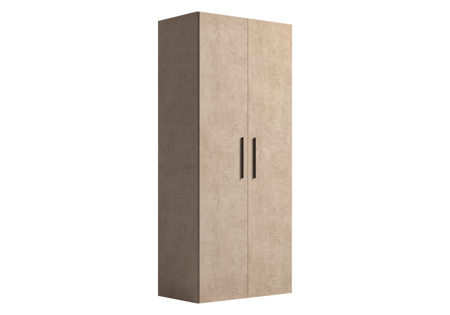Armoire 2 portes design italien effet pierre - Dune