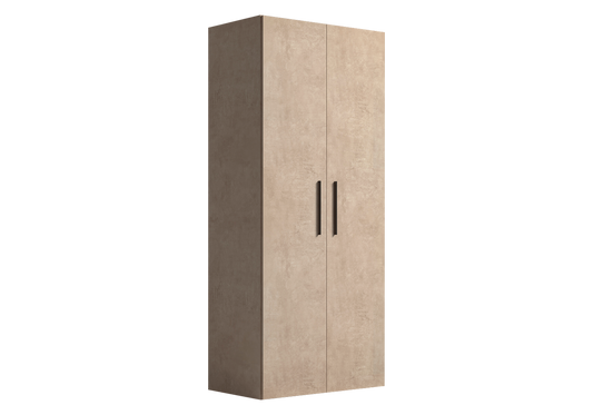 Armoire 2 portes design italien effet pierre - Dune