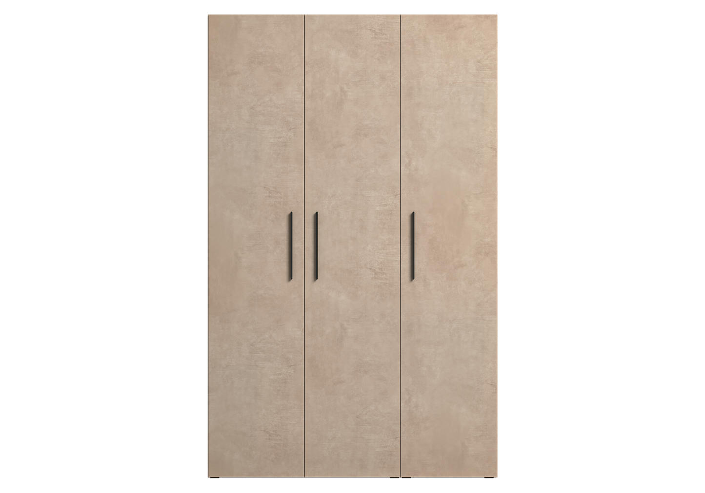 Armoire 3 portes design italien effet pierre - Dune