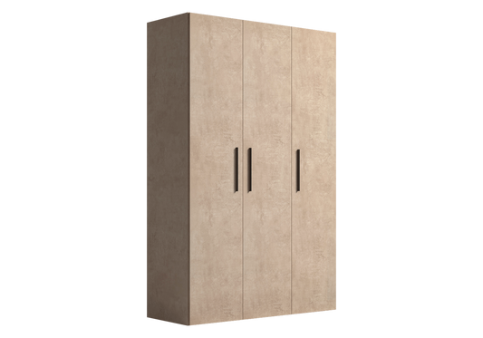 Armoire 3 portes design italien effet pierre - Dune