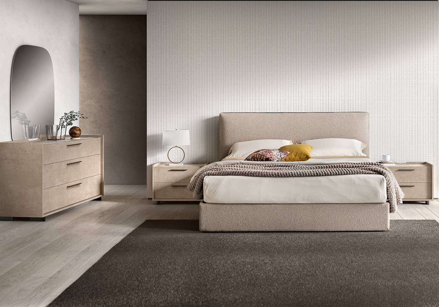 Chambre complète 160x200 avec commode – Dune