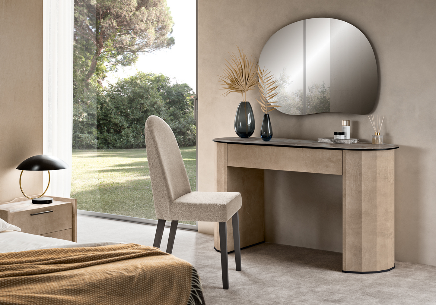 Console design italien effet pierre – Dune
