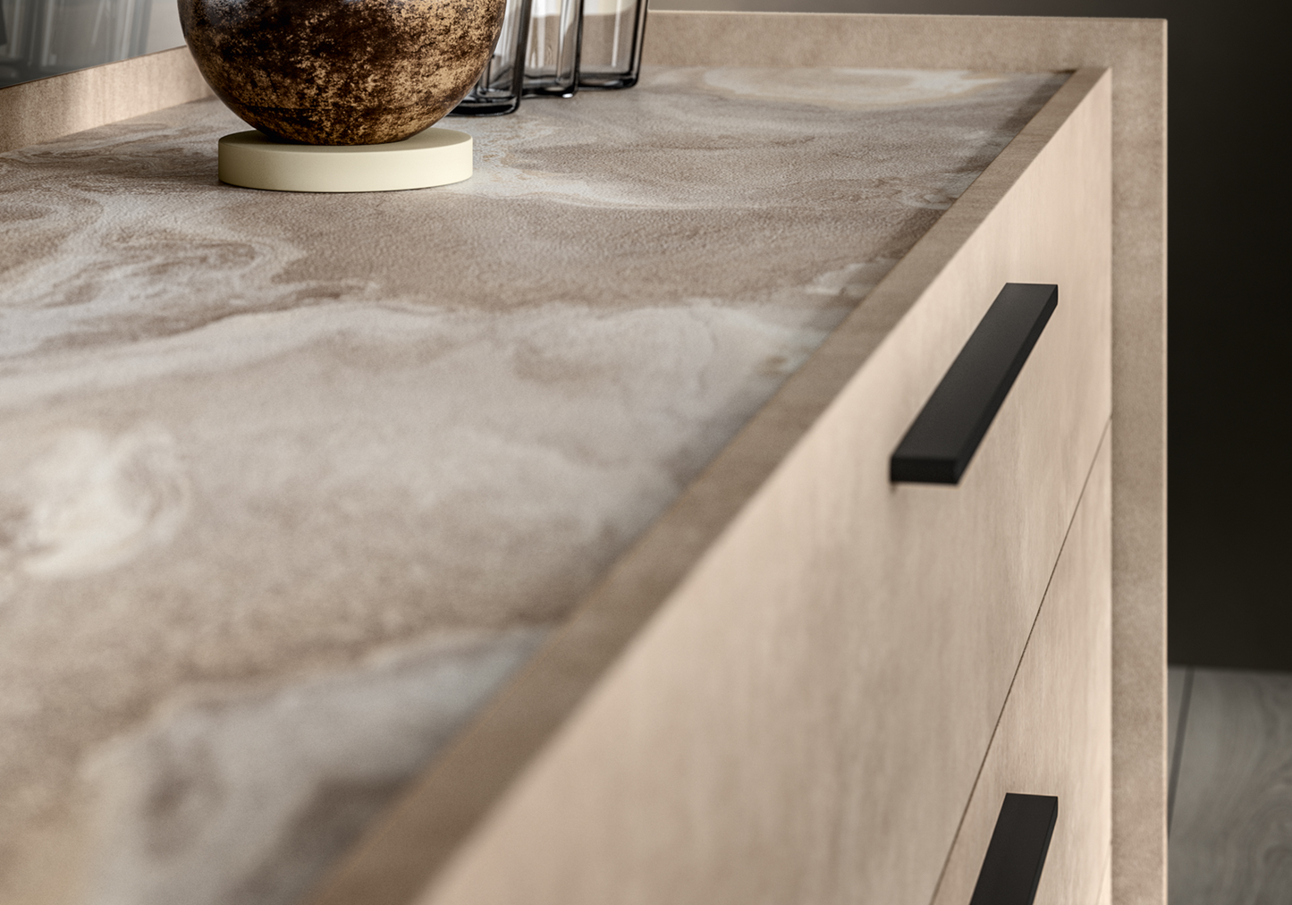 Chambre complète 160x200 avec commode – Dune