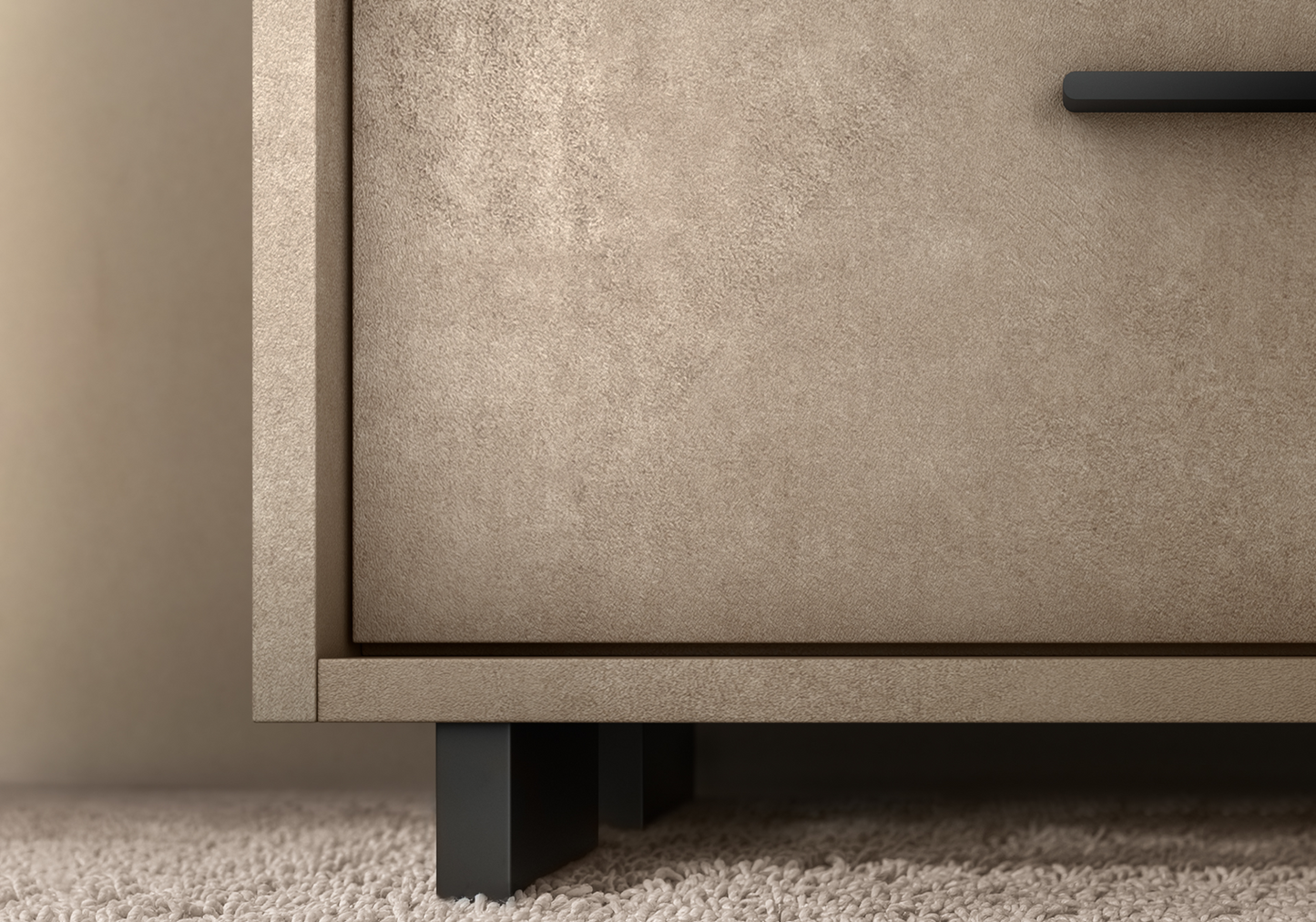 Chambre complète 160x200 avec armoire - Dune