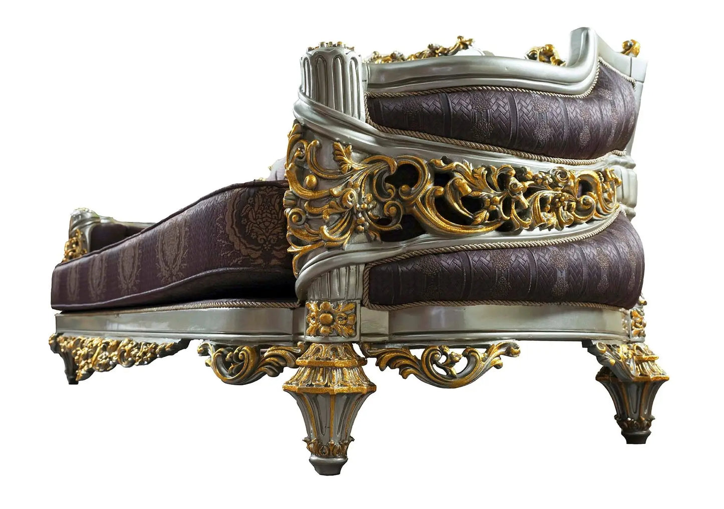 Ensemble canapé baroque violet INCI kelekci.com