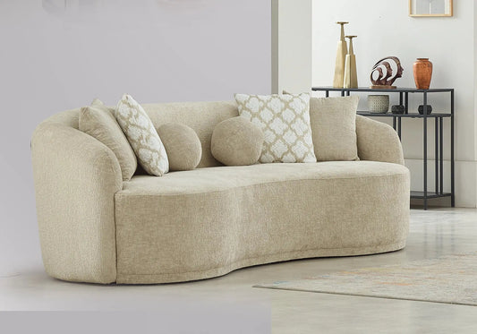 Canapé beige SENNA - Confort et élégance réunis