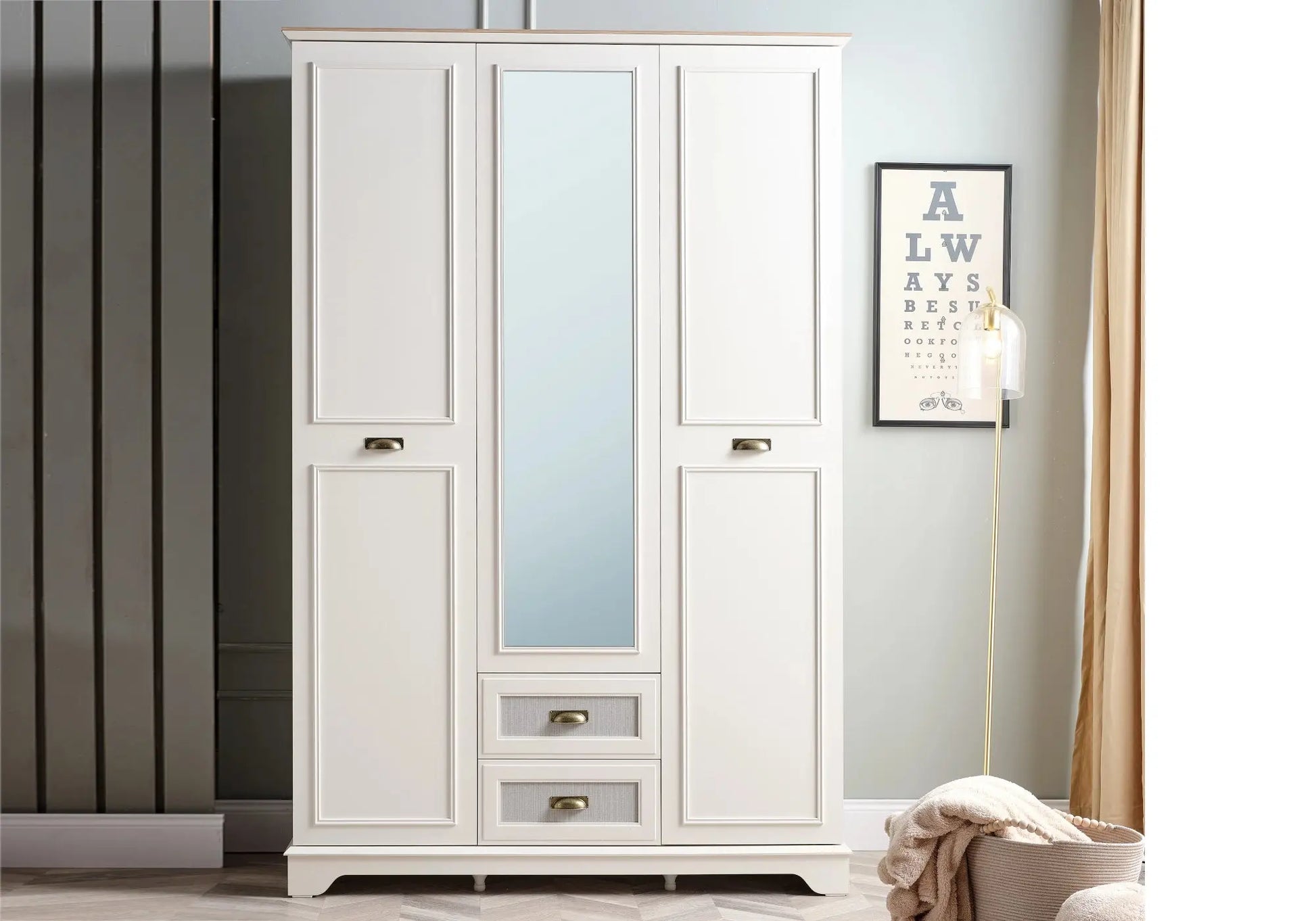 Ensemble chambre bébé Montessori blanc ODESSA kelekci.com