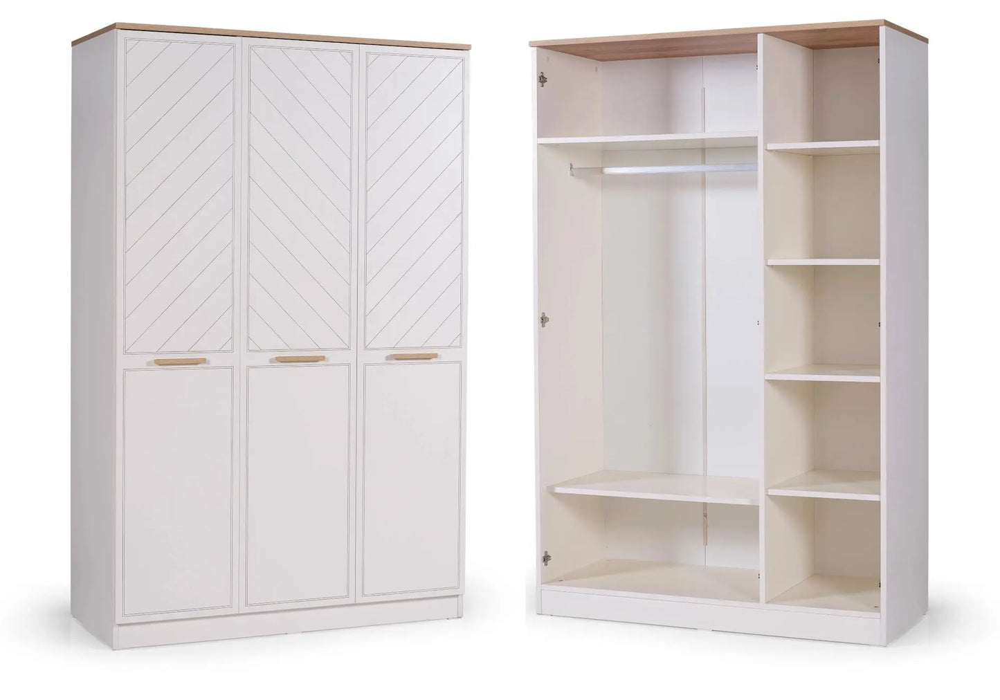 Ensemble chambre bébé Montessori blanc OSCAR kelekci.com